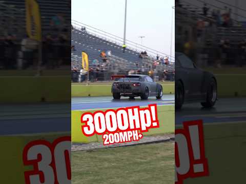 INSANE GTR 6.5 @ 200MPH!? #gtr #skyline #twinturbo #dragrace #racecar #turbo #race #3000hp #nissan