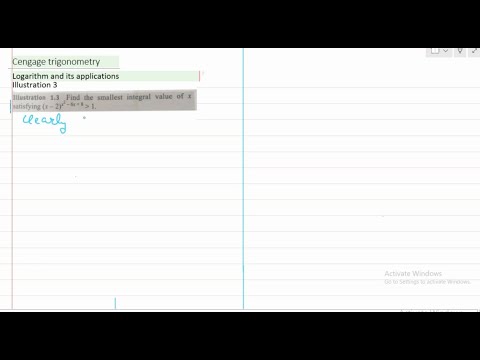 Cengage Maths | Trigonometry | Chapter 1 Logarithms and its applications | Illustration 1.3 |