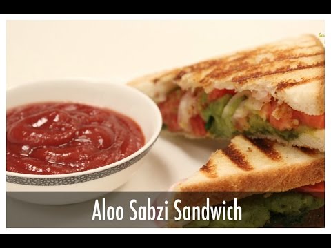 Aloo Sabzi Sandwich Recipe | Happiness24 | Radhika sharma
