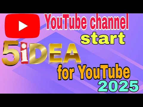 5 idea for YouTube channel 2025 || top youtube channel idea