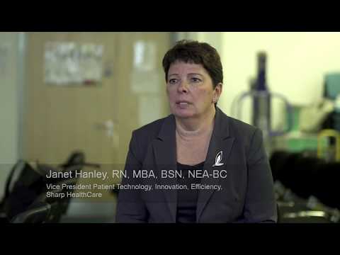 Janet Hanley of Sharp Healthcare | TeleTracking Video Podcast
