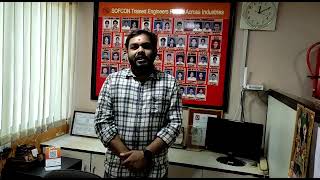 Karan Patel Trained from Sofcon Training Ahmedabad - Industrial Automation Certification Course