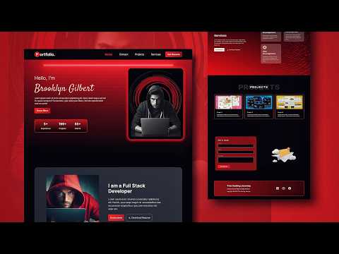 🔥Build and Deploy a Portfolio Website Using Next JS 14, Tailwind CSS & Framer Motion