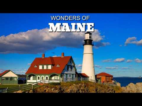 Wonders of Maine | The Pine Tree State | Travel 4K