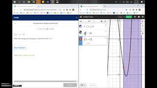 Average rate of change of polynomials | Math Hacks
