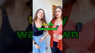 Oh my god, embarrassing moment, the fly was down. #AuthenticSpokenEnglish #LearnEnglishTogether