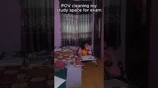 Study Space Transformation for Exam | #studywithme | #shiddha