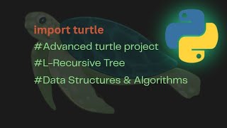 L recursive tree system in python|Advanced python project in python|Python programming language