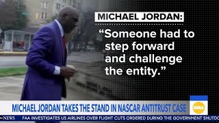 Michael Jordan takes stand in NASCAR antitrust case