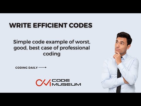 Write Efficient Code -  Part 1 | Simple Division | professional coding | Coding Daily | Python