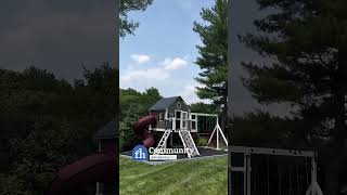 Backyard Playground Build Time Lapse
