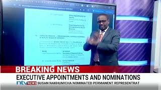 President Ruto makes new executive appointments and nominations