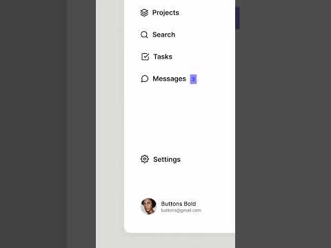 Design a better sidebar navigation  #figma #uidesign #design