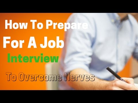 How to prepare for a job interview