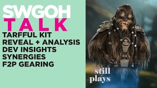 TALK | TARFFUL Kit Reveal - Breakdown + Analysis - Synergies + Squads - Dev Insights | SWGOH