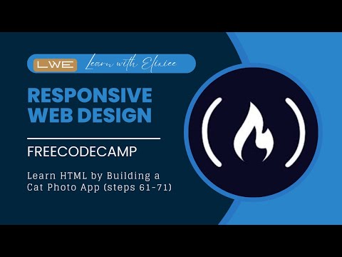 FreeCodeCamp - Responsive Web Design (CH-1)(Steps 61-71) || Learn With Elixiee