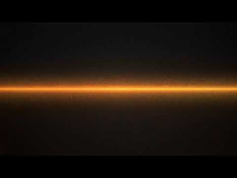 Orange Light Horizon Loop | Futuristic Glowing Line Background Animation for Websites