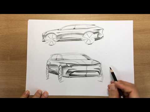 [011] car design sketch - SUV sketch