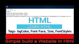 Learn HTML Changing Appearance text : Html Text Styling Tutorial