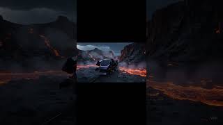Obsidian Express: A Train That Folds Like Origami | Cinematic AI