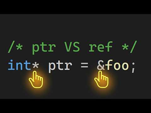 Pointer VS Reference — What's the Difference?