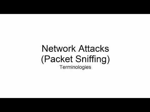 Network security attacks , Packet Sniffing  8