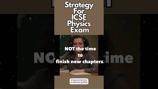 Strategy For ICSE Physics Exam #shorts