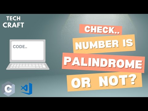 Palindrome number program in c language