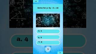 [Part 3] Math Trivia Quiz #games #scienc #mathwhiz