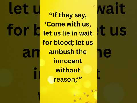 Day 11 FIRM Daily Proverbs 1:11 – Be Careful Who You Follow #biblewisdom#GodsWord #choosewisely