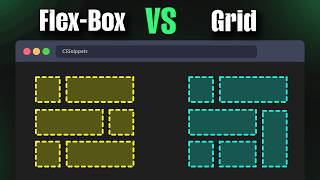 CSS Flexbox vs Grid EXPLAINED – The REAL Difference (With Examples)