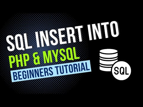 03 SQL Insert Into Table | PHP & MYSQL Tutorial | Tagalog