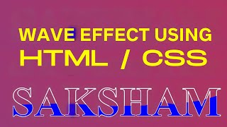 Stunning Water Wave Effect for Your Website