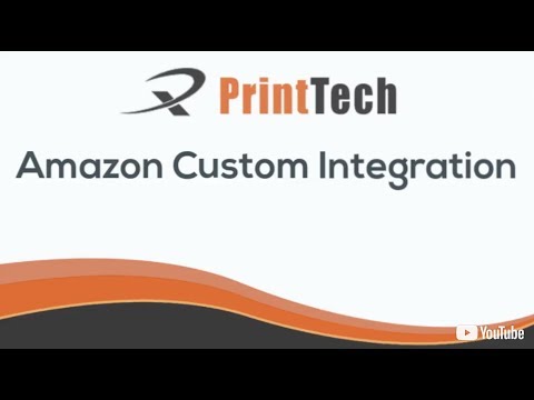 PrintTech Amazon Custom Print On Demand Integration