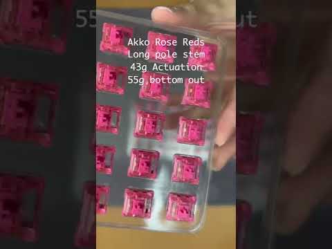 Budget build! Gamakay LK67 w/ Akko Rose Red Switches #shorts