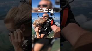 When skydiving turns into a fail 😂