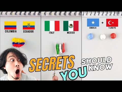 Satisfying flag color mixing | Secrets you should know 😉