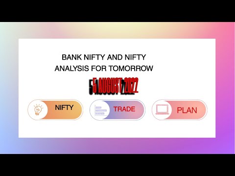 NIFTY PREDICTION & BANKNIFTY EXPIRY ANALYSIS | NIFTY BANK TOMORROW  ANALYSIS | 5AUGUST  FRIDAY