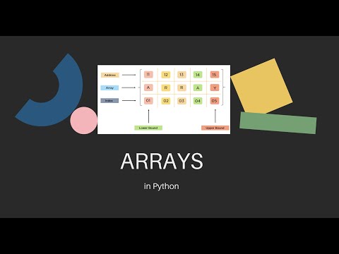 DSA (in Python) - full course for beginners | Introduction to arrays