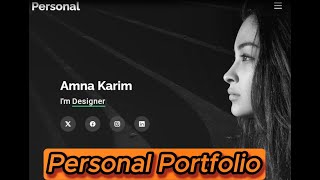 Portfolio is the perfect way to showcase your coding skills, design creativity 🙌😎 #shorts