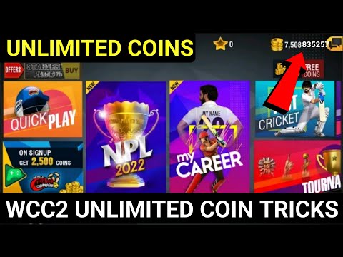world cricket championship 2 Unlimited coin tricks||wcc2 unlimited coin tricks