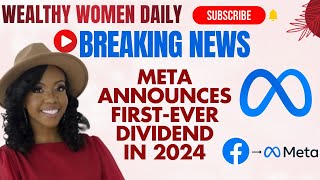 Meta | First-Ever Dividend 2024 | Stock Jumps Over $400 After Q4 2023 Earnings Call