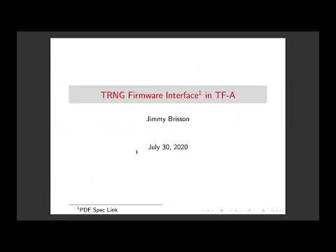 TRNG and GIC600AE Support Investigation Overviews
