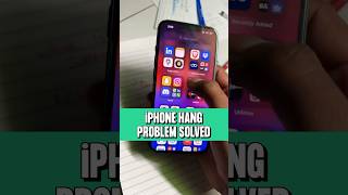 iPhone hang problem solved🔥 #iphonetips #iphonetricks #iphonehacks #tipsandtricks #techtricks