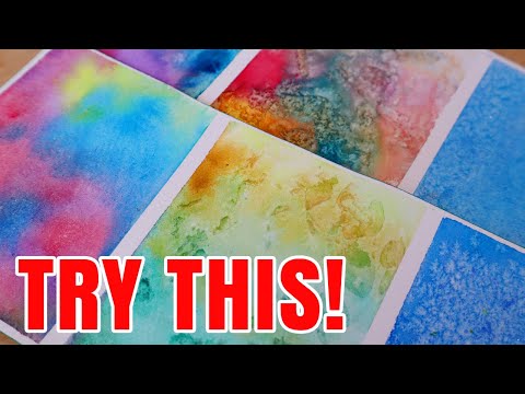 3 Fun and Easy Watercolor Techniques to Try with Kids