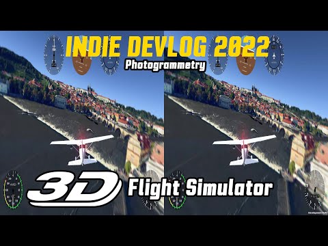 🚀 Cessna flying low over Czech Republic photogrammetry in 3D SBS 3DTV not VR180 not yt3d.