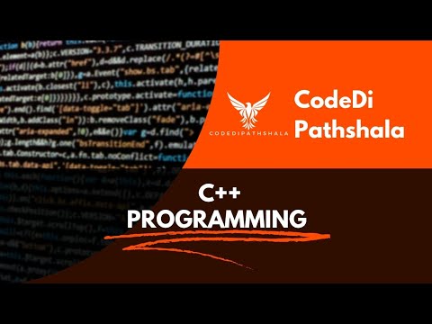 "C++ Programming Made Easy | CodeDiPathshala Series - Part 1"