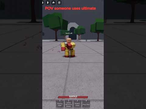 All Sonic users do this #roblox #thestrongestbattlegrounds