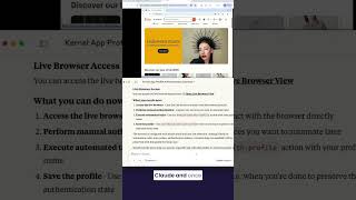 Stay logged in across browser sessions with Kernel Profiles #ai #coding #webautomation