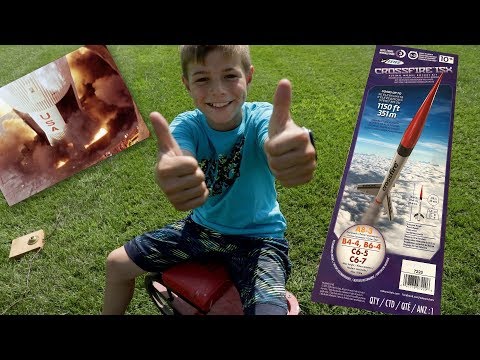 Family Activity - Estes Model Rocket Launch in honor of Apollo 11 50 Years 07.2019